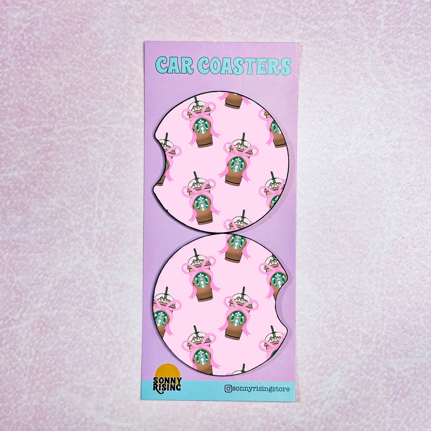 Frappucino Car Coasters