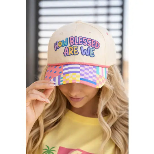 How Blessed Are We with Patchwork Bill Hat