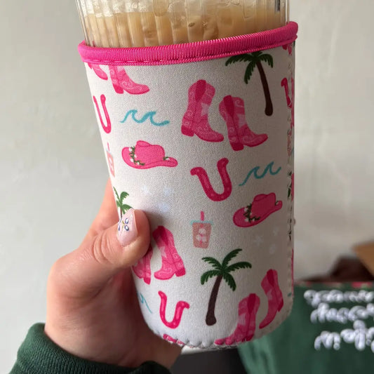 Coastal Cowgirl Drink Sleeve-Small