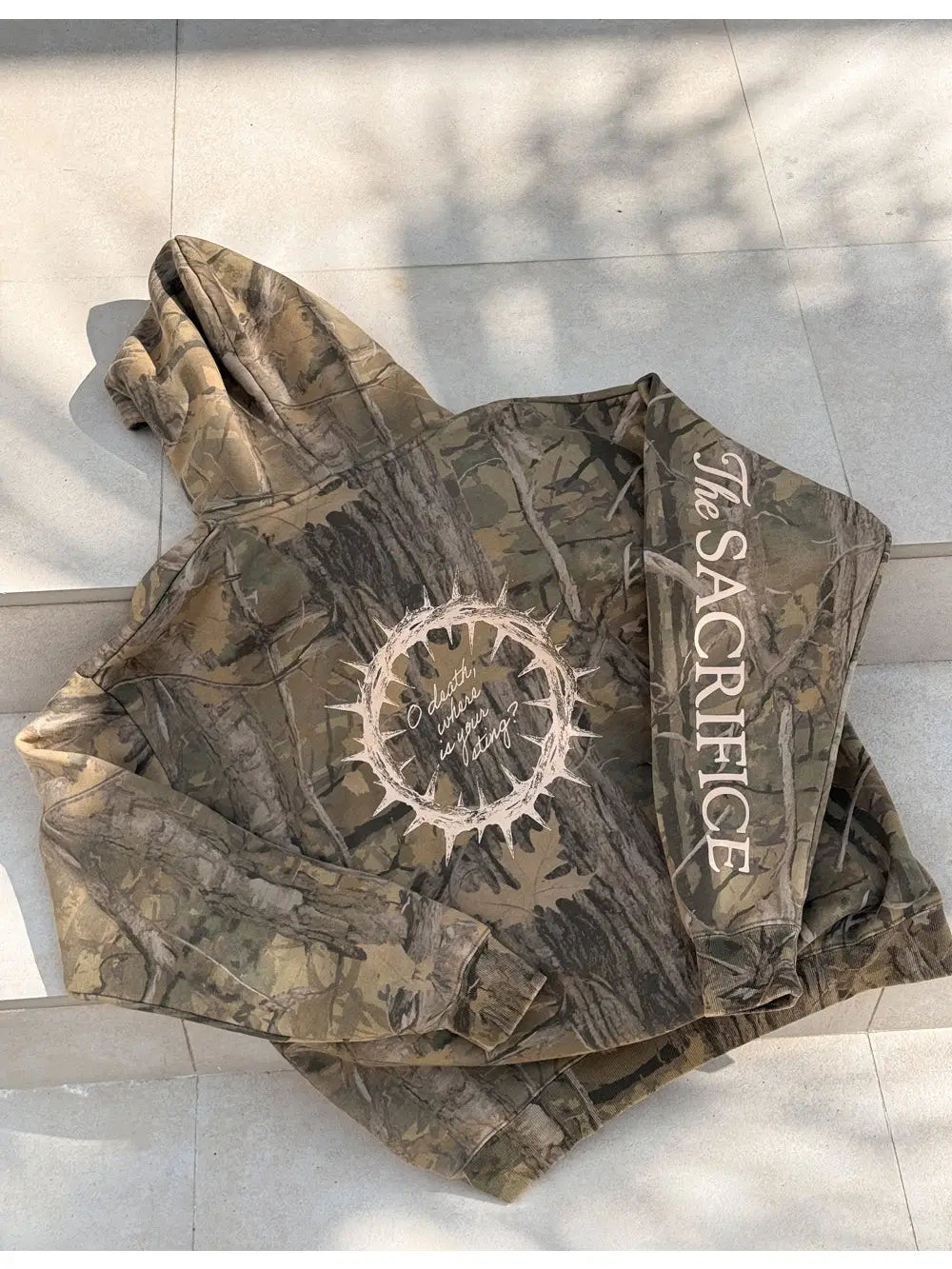 The Sacrifice Camo Unisex Hoodie