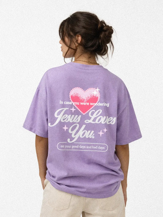JLY In Case Tee - Lavender
