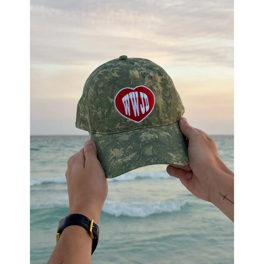 WWJD Camo Hat