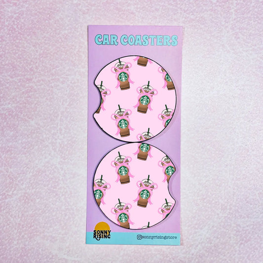 Frappucino Car Coasters