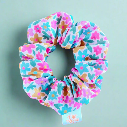 Sage Bloom Scrunchie