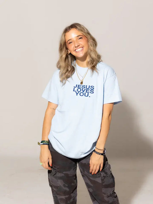 JLY Tee - Light Blue